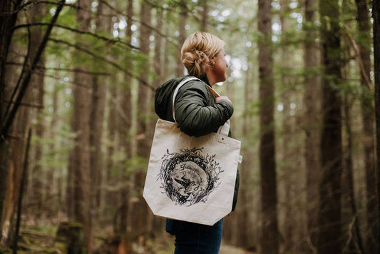 Sleeping Foxes Tote Bag by Your Green Kitchen