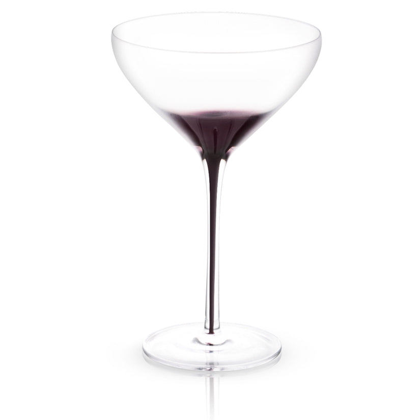 Black Swan Martini Glasses by JoyJolt