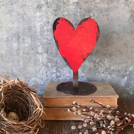 Heart on Stand by Our Country Homestead