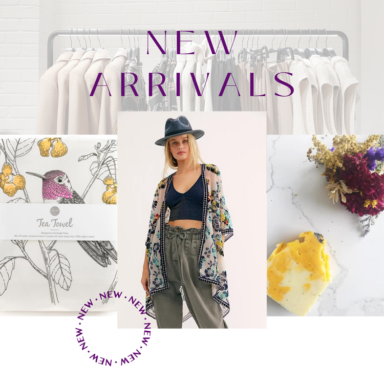 New Finds at Crocus & Fern Boutique