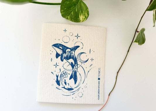 Orca Sponge Cloth by Your Green Kitchen