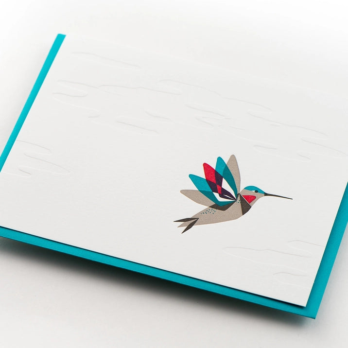 Modern Birds - Assorted Set of 6 Cards with Folder by Porchlight Press Letterpress