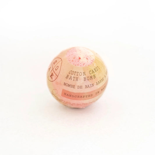 NEW! Cotton Candy Bath Bomb by SOAK Bath Co