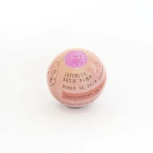NEW! Lavender Bath Bomb by SOAK Bath Co