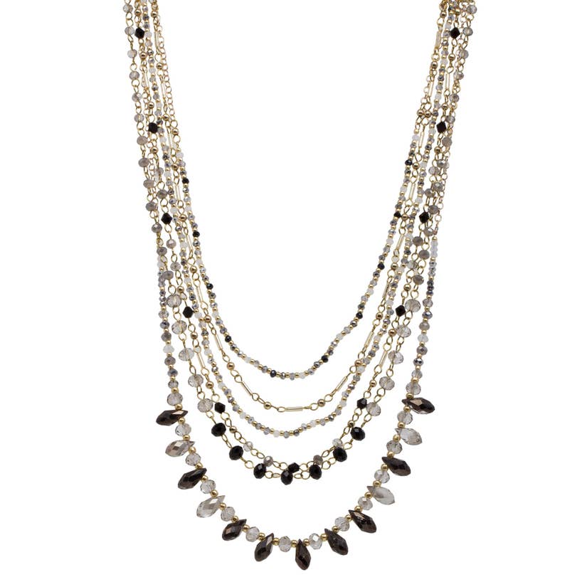 Beautiful Amara Layered Necklace by Saachi