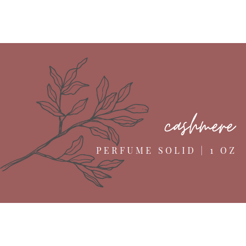 Perfume Solid by Benjamin Soap Company