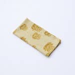 Pina Block Printed Cotton Napkins (Set of 4) by Ichcha