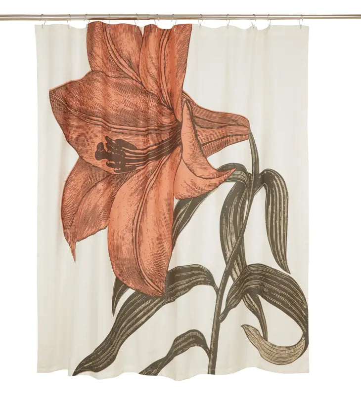 Lily Shower Curtain by Thomas Paul