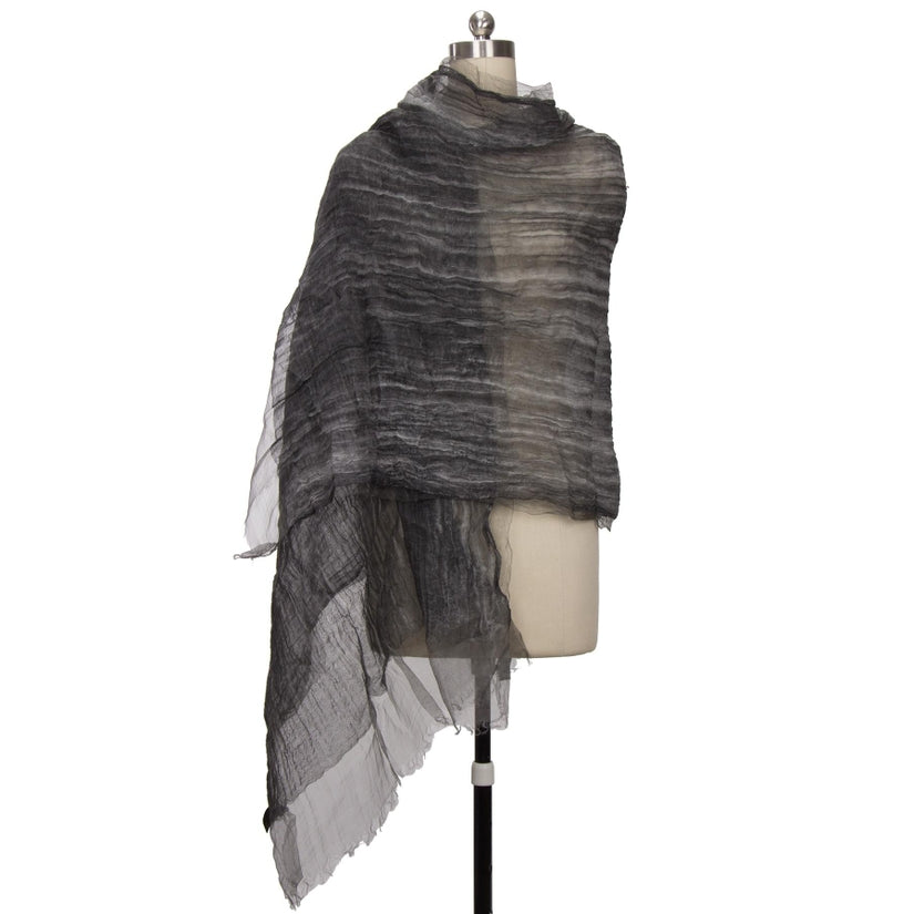 Diaphanous Silk Scarf by Saachi