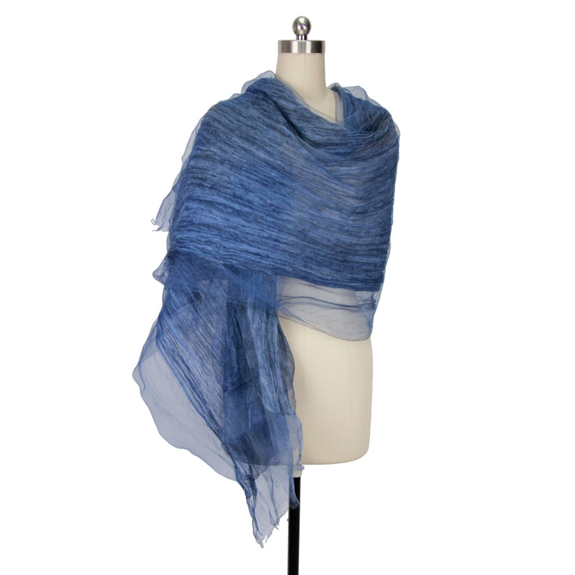 Diaphanous Silk Scarf by Saachi