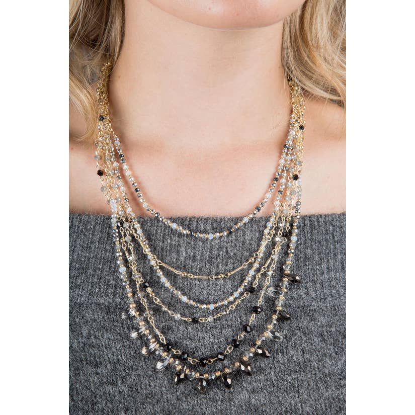 Beautiful Amara Layered Necklace by Saachi